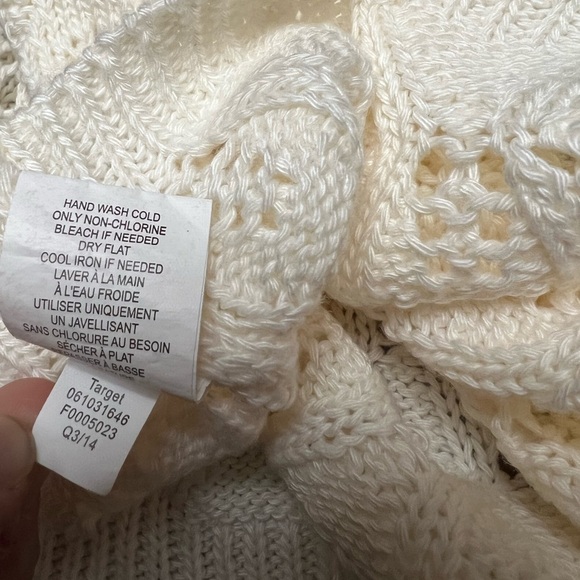 🆕 Mossimo - Ladies Knit Fall / Winter Hat - One Size - White / Ivory - Picture 3 of 6